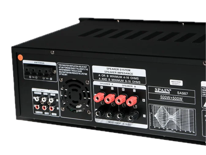 Miniatura 2 de Amplificador Spain SA 987 3000 watts