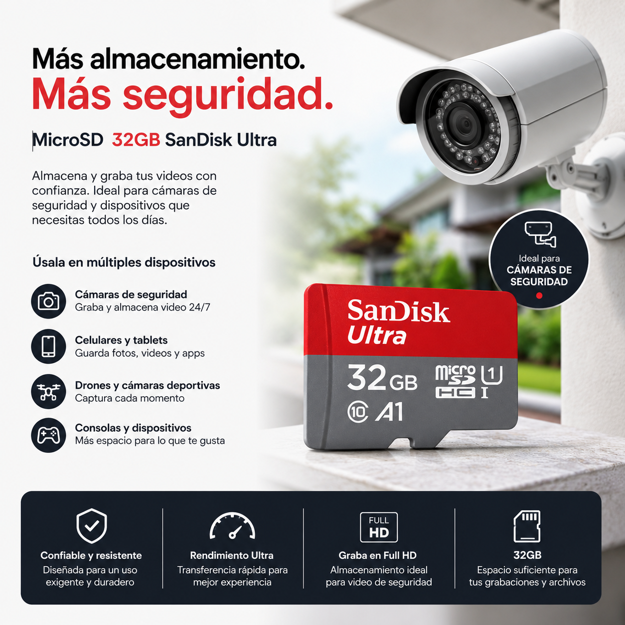 Miniatura 3 de Micro SD 32GB Adata / SanDisk