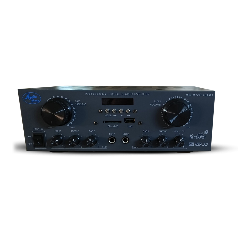 Miniatura 1 de Amplificador Audio Sound AS-AMP1200