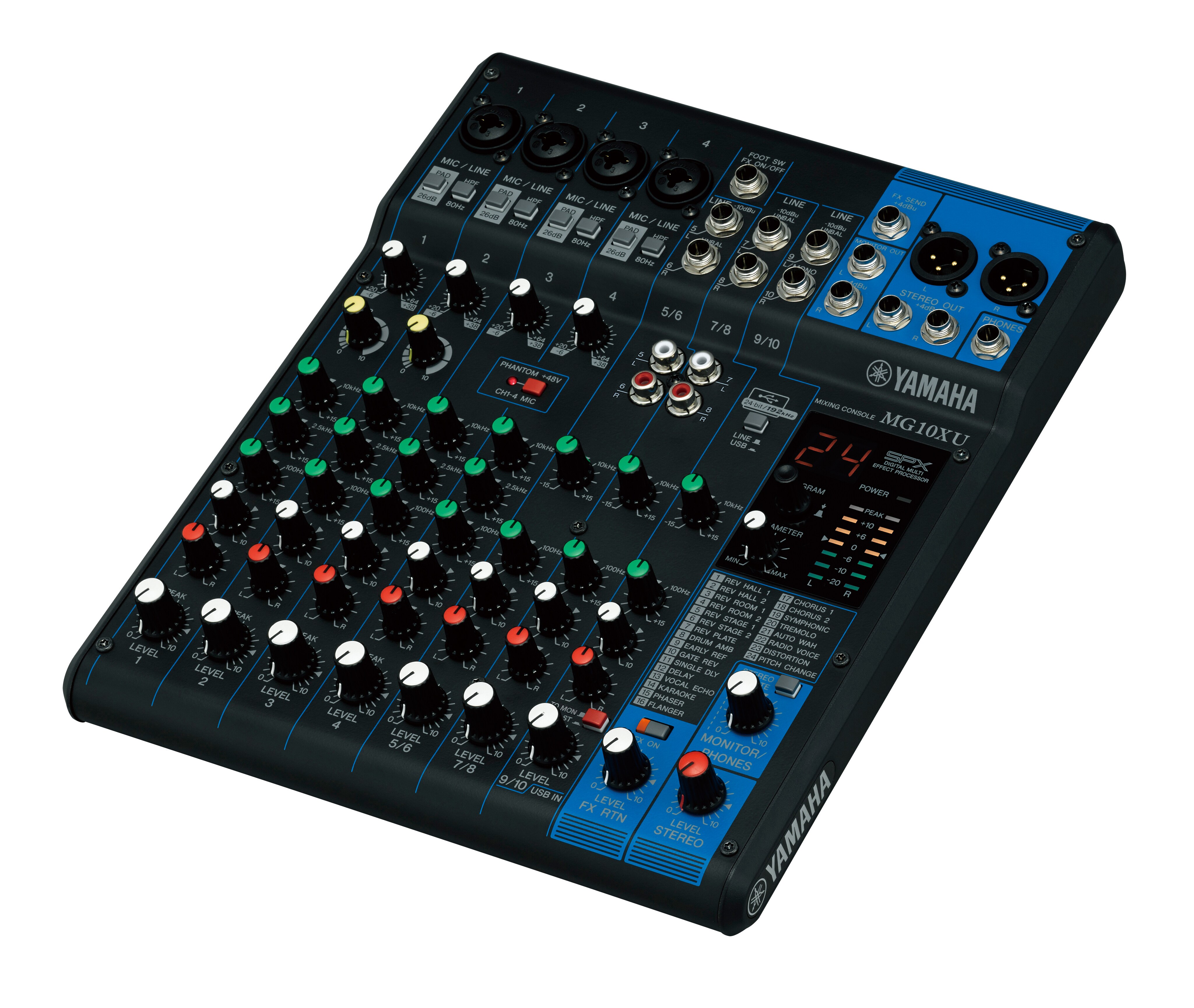 Miniatura 1 de Consola 10 Canales Yamaha MG10XU