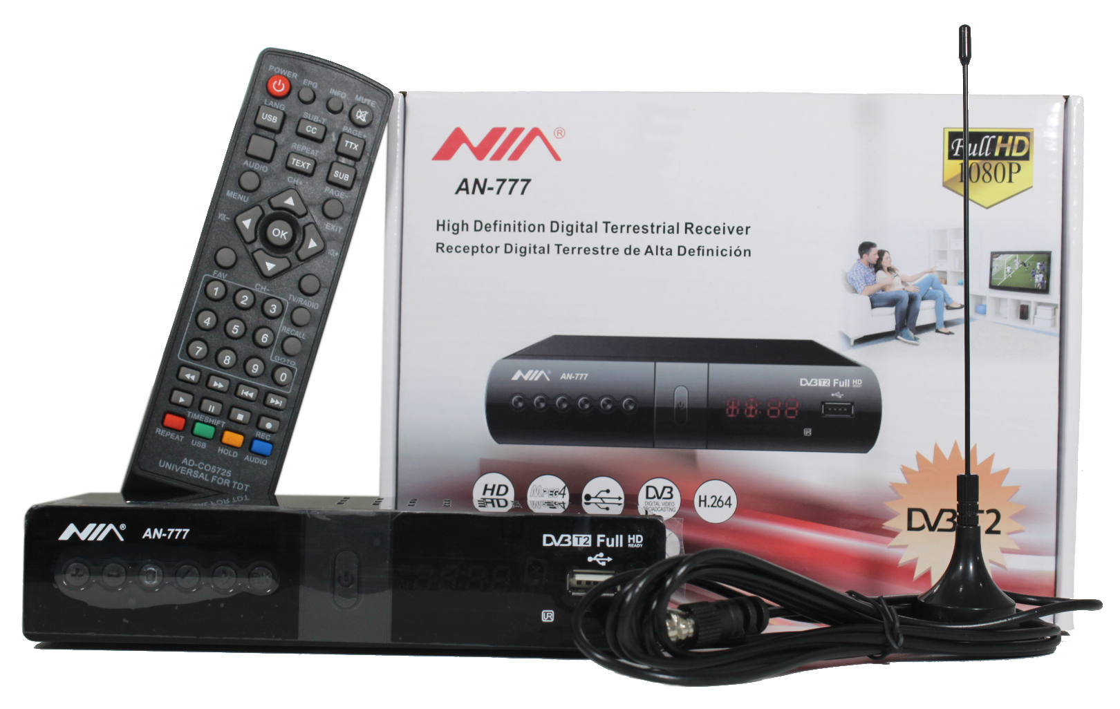 Imagen principal de Codificador TDT NIA AN-777