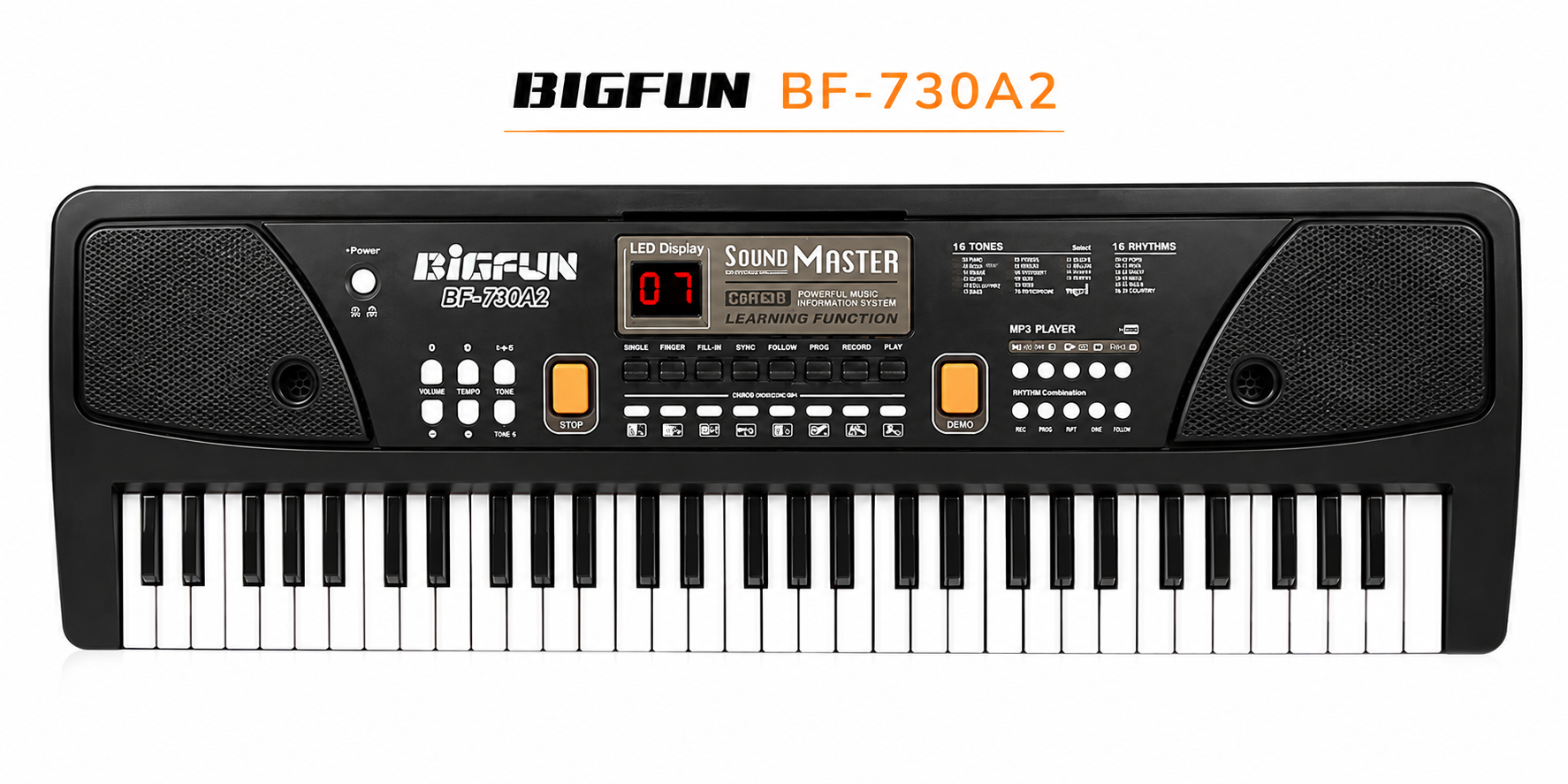 Miniatura 1 de Piano Bigfun BF-730A2 61 Teclas