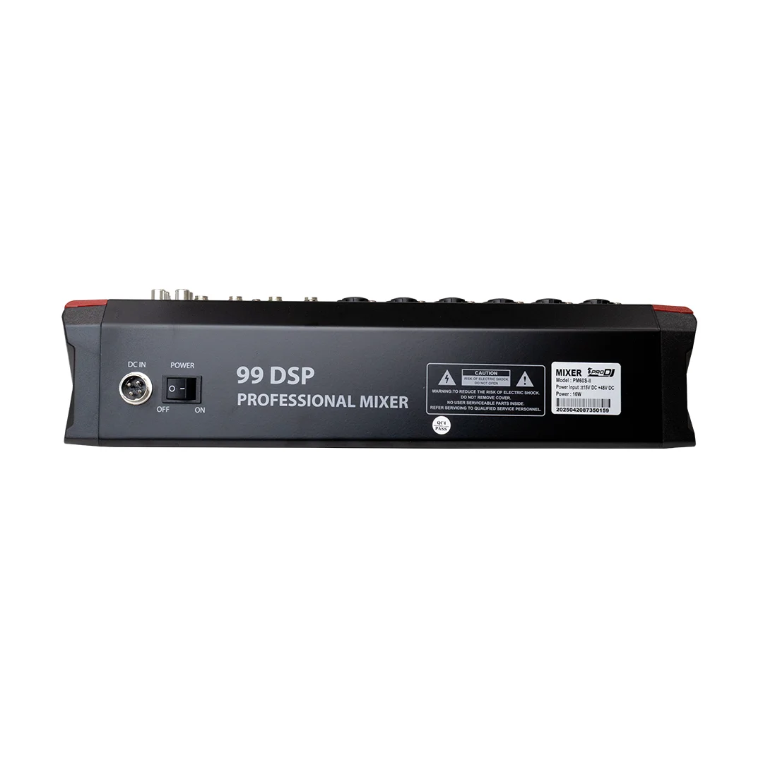 Miniatura 2 de Consola Pro DJ PM 60S-II  6CH